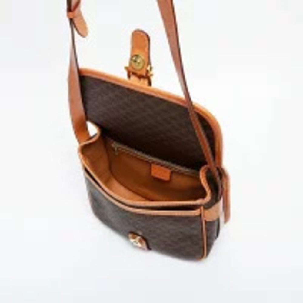 Celine Macadam Shoulder Bag Brown - Picture 13 of 13